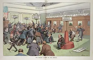 Puck Magazine Cartoons Online Prints: The recent flurry in the Senate