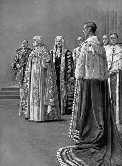 King George VI Reign Prints: The Recognition, Coronation 1937