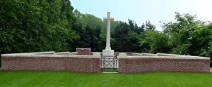 Reconstructed CWGC Cemetery, Colne Valley, Ypres Reconstructed CWGC Cemetery, Colne Valley, Ypres
