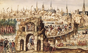 Reconstruction of village and Brazilian dance for Reconstruction of village and Brazilian dance for