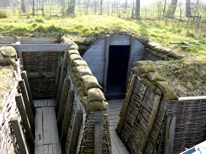 Recreated trenches Passchendaele Memorial Museum Recreated trenches Passchendaele Memorial Museum