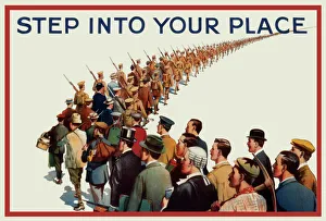 Recruitment poster for the British Army Recruitment poster for the British Army