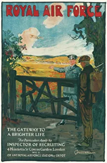 Recruitment poster for the RAF Recruitment poster for the RAF