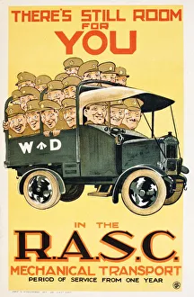 Recruitment poster, RASC Mechanical Transport Recruitment poster, RASC Mechanical Transport