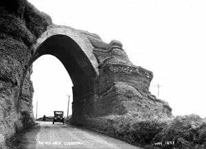 The Red Arch Print - Cushendall Coast Road
