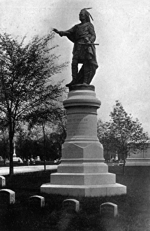 Red Jacket Monument, Buffalo, New York State, USA Red Jacket Monument, Buffalo, New York State, USA