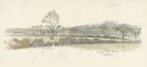 Between Red Mile and Belvoir, with Belvoir Castle Between Red Mile and Belvoir, with Belvoir Castle