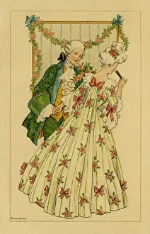 Florence Hardy Artwork Prints: Regency couple