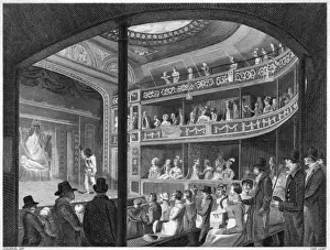 London's Historic Theatres Prints: Regency Theatre 1817