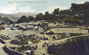Regiment on the Parade Ground - Chakrata Regiment on the Parade Ground - Chakrata