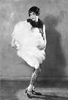 Regina West, one of the dancers in Night Time Revels cabar Regina West, one of the dancers in Night Time Revels cabar