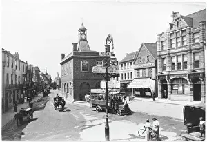 Reigate High Street 1917 Print, Surrey