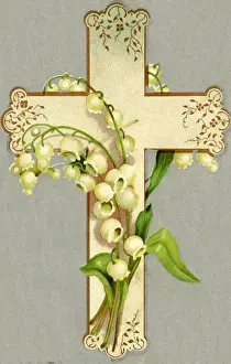 Religious Symbol Prints: Religious cross