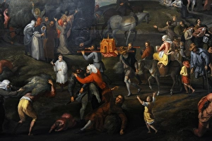 Renaissance. Haycart by Gillis Mostaert (1528-1598). Around Renaissance. Haycart by Gillis Mostaert (1528-1598). Around