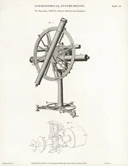 Universal Dictionary Of Arts History Prints: Repeating circle without reflection by Edward Troughton