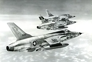 Three Republic F-105D Thunderchiefs, 58-1161, 58-1163 an? Three Republic F-105D Thunderchiefs, 58-1161, 58-1163 an?