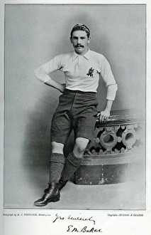 Rev E M Baker, England international rugby player Rev E M Baker, England international rugby player