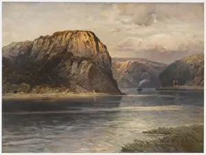 Rhine Valley Landscape Prints: Rhine / Lorelei C1905