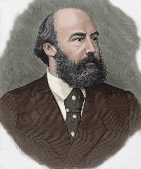 Ricardo Augusto Pereira Guimaraes (1830-1889). Portuguese wr Ricardo Augusto Pereira Guimaraes (1830-1889). Portuguese wr