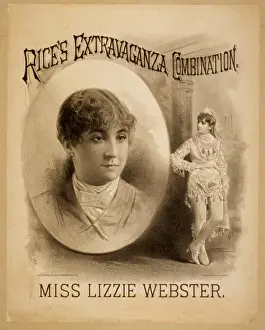 Vintage Advertisement Posters Prints: Rices Extravaganza Combination