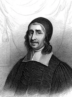 Richard Baxter Print - English Puritan Clergyman 1615-1691