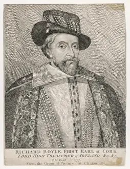 Irish History Figures Prints: Richard First Earl Cork