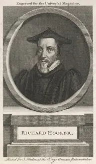 Richard Hooker English churchman Print