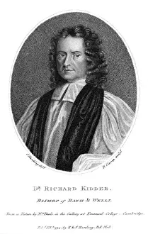 English Clergyman History Prints: Richard Kidder