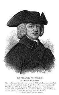 Richard Watson - 2 Print of Bishop of Llandaff, 1737-1816