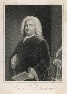 Literary Figures Portraits Prints: Richardson / Highmore