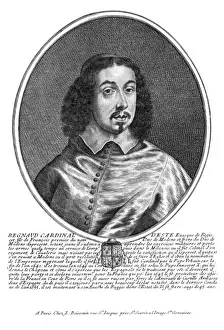 Italian Historical Figures Prints: Rinaldo D este, Cardinal