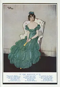 The Graphic Magazine Cover Art Prints: To the Ringlets of 69 by Lewis Baumer