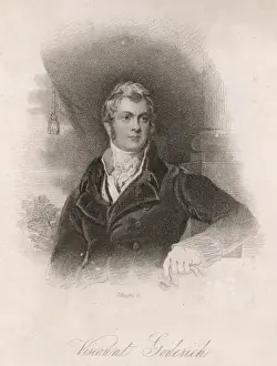 Prints of FREDERICK JOHN ROBINSON - 1st Earl of RIPON (formerly Viscount Goderich) - British statesman Frederick John Robinson Prints: Ripon Print - Portrait of Frederick John Robinson, 1st Earl of Ripon