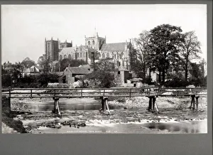 Ripon Cathedral viewed from the river Ripon Cathedral viewed from the river