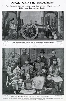 Rival Chinese magicians Chung Ling Soo & Ching Ling Foo Rival Chinese magicians Chung Ling Soo & Ching Ling Foo