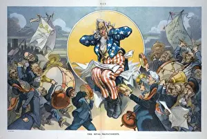 American History Cartoons Prints: The rival salvationists
