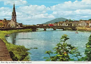 River Moy, Ballina, County Mayo, Republic of Ireland River Moy, Ballina, County Mayo, Republic of Ireland