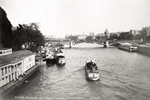 The River Seine, Paris, France, taken from Pont Royal The River Seine, Paris, France, taken from Pont Royal