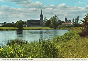 River Suck at Ballinasloe, County Galway River Suck at Ballinasloe, County Galway