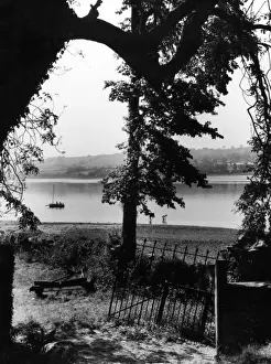 The River Teign Print, Shaldon, Devon, England 1950s