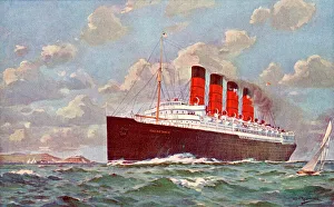 Inst mechanical engineers/rms mauretania steamship cunard liner sea Inst mechanical engineers/rms mauretania steamship cunard liner sea