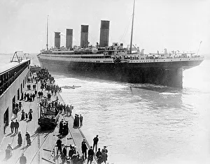 RMS Olympic, White Star Line cruise ship, Southampton RMS Olympic, White Star Line cruise ship, Southampton