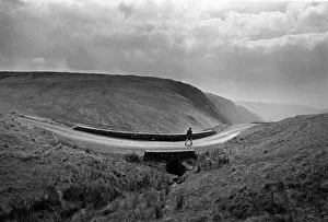The road between Bala and Lake Vyrnwy, Snowdonia The road between Bala and Lake Vyrnwy, Snowdonia