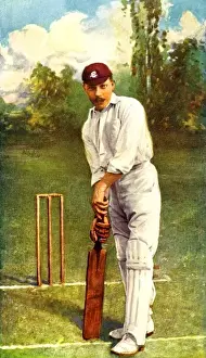 Vintage Cricket Photo Prints: Robert Abel. Cricketer