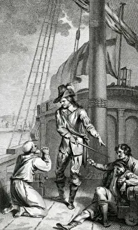 English Naval History Prints: Robert Blake (Samuel)