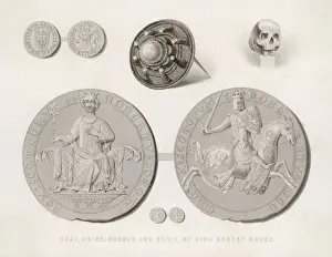 Scottish History Prints: Robert Bruce / On Seal