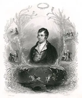 Scottish National Poet Prints: Robert Burns / Payne