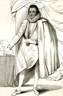 Robert Cecil, 1st Earl of Salisbury Print (1563-1612)