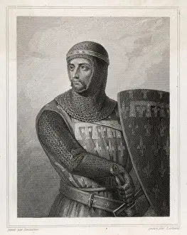 Prints of ROBERT DE FRANCE, comte d ARTOIS brother of Louis IX, military leader Royalty Prints: Robert, Comte d'Artois Print