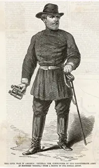 American Civil War History Prints: Robert E Lee / Iln / Civ War
